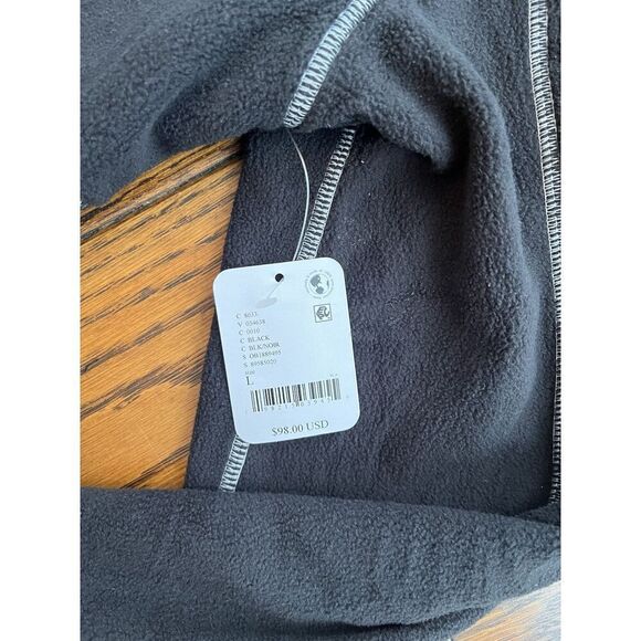 Free People FP Movement Women's On The Run Hoody Black NWT Size Large - Picture 2 of 4